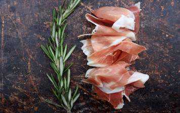 Raw ham from Geneva - Du Palais - Sliced