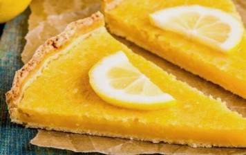 Recipe for: lemon tart
