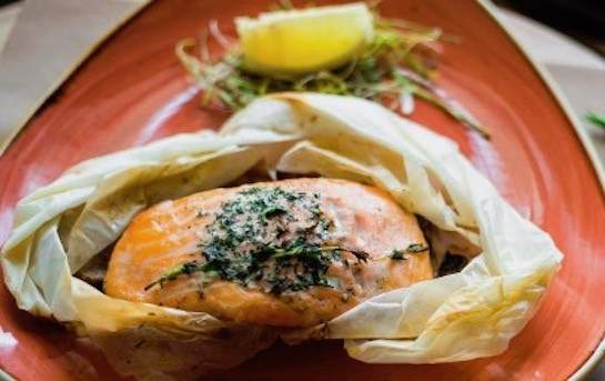 Papillotes de saumon d'Écosse Recette pour 2 personnes