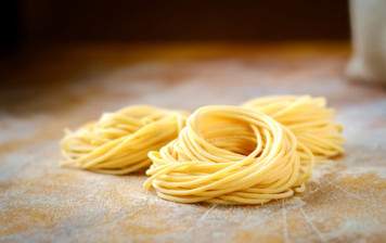 Spaghetti frais fait maison