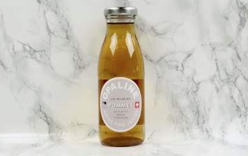 Organic apple juice infused...