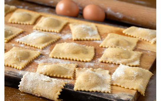 Agnolotti aux épinards et ricotta